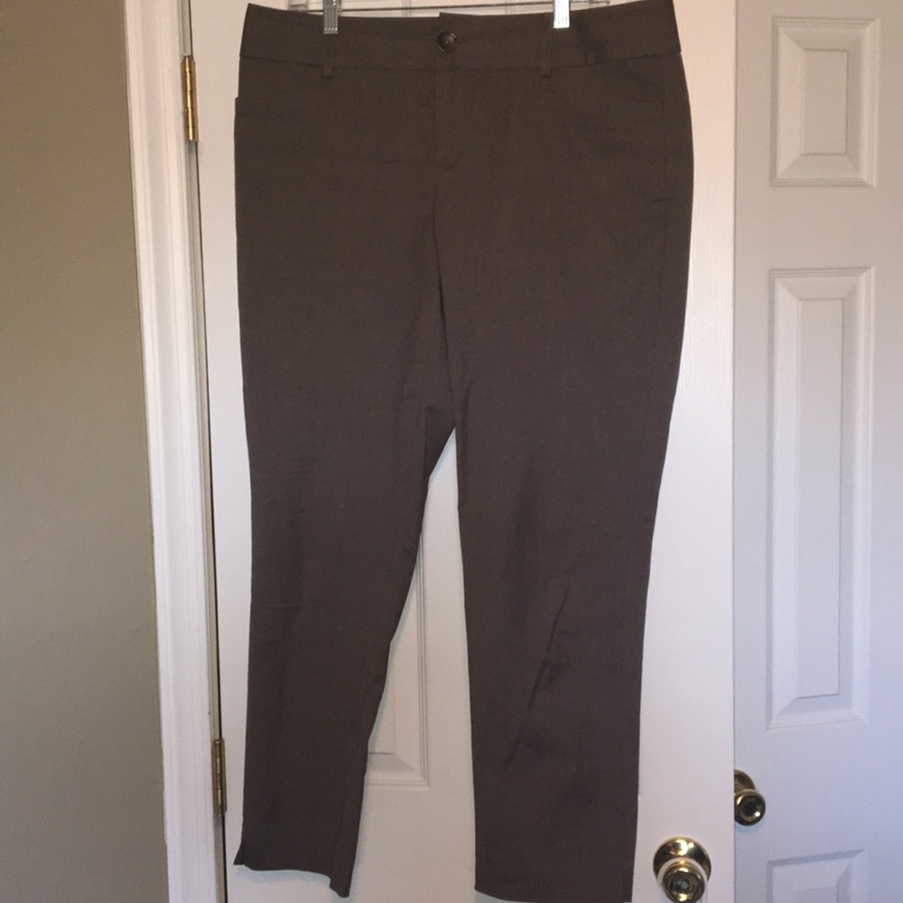 Banana Republic Brown Jackson Fit pants size 14